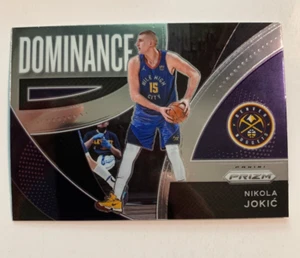 NIKOLA JOKIC #16 - DOMINANCE INSERT 2021-2022 NBA PANINI PRIZM - Picture 1 of 1