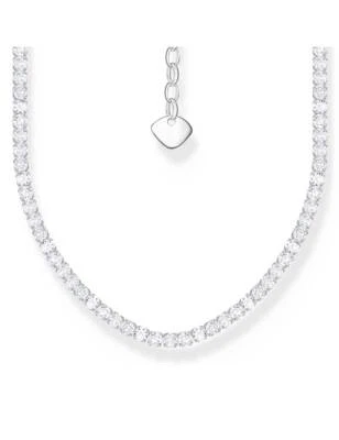 Thomas Sabo KE2303-051-14-L42V Collana in argento con pietre bianche Donne - Immagine 1 di 2