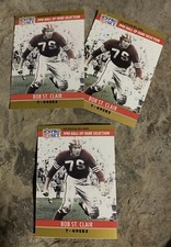 Bob St. Clair Football Cards. San Francisco 49ers