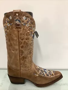 Shyanne Analise Western Boot Taupe Women's Size 6M, Preowned. - Picture 1 of 12