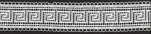 2" IVORY VENICE VENISE LACE FABRIC TRIM 7 YARDS - Picture 1 of 1