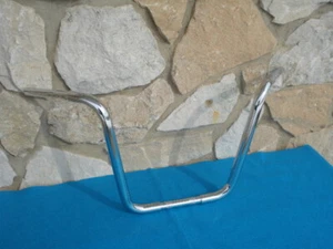 12" KCINT APE HANGER CP 1 1/4" MONSTER  HANDLEBARS HARLEY CUSTOMS 1 1/4" RISERS - Bild 1 von 3