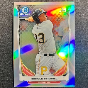 HAROLD RAMIREZ 2014 Bowman Chrome Prospects /500 Refractor 1st Card #BCP77
