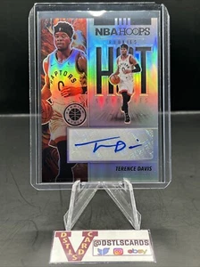 19/20 Panini Hoops Premium Stock - TERENCE DAVIS ROOKIE HOT SIGNATURES #HS-TDV - Foto 1 di 3
