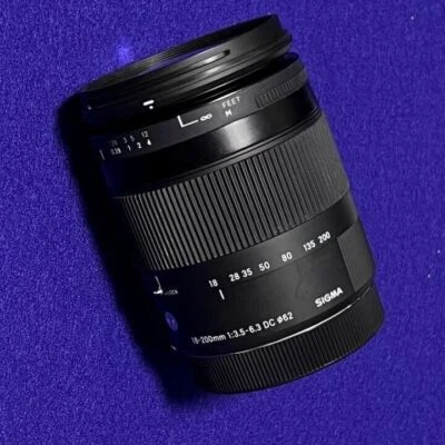 SIGMA 18-200mm F3.5-6.3 DC MACRO OS HSM Contemporary Zoom Lens for Canon EF - Image 1 of 2