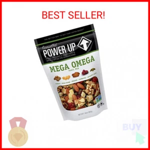 Power Up Premium Trail Mix - Mega Omega Trail Mix 14oz, Gluten Free, Vegan, Non- - Picture 1 of 2