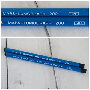 Staedtler 4H Leads NWOB Mars Lumograph 200 Tubed Refill Leads for Clutch Pencil - Picture 1 of 6