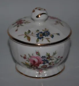 Hammersley Bone China - Small Floral Lidded Pot - vgc - Picture 1 of 4