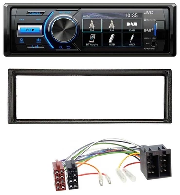 JVC Bluetooth MP3 USB DAB Autoradio für VW Golf 2 83-92 Jetta II 84-92 T4 90-03 - Bild 1 von 4