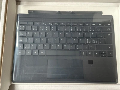 Microsoft Surface Pro 3 4 5 6 7 Type Cover. Nordic Layout fingerprint GUZ-0009 - Image 1 of 3