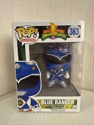 电力别动队 Funko pop ! 电视蓝游侠乙烯公仔 #363 全新盒装损坏 — 第 1/4 张图片