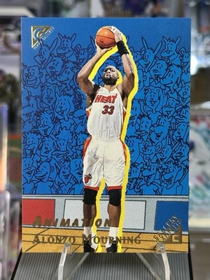 1999-00 Topps Gallery Exhibits 'Animación' Duelo Alonzo #GE16 Calor ⭐️¡RARO!! Foto 1 de 4