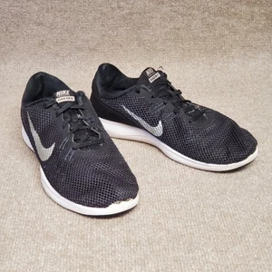 Nike Womens Flex Trainer 7 898781-001 Black Running Shoes Sneakers Size 8.5 W - Picture 1 of 9