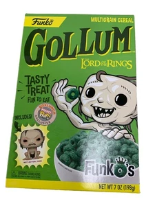 Funko Lord Of The Rings Gollum Cereal Sealed - Picture 1 of 5