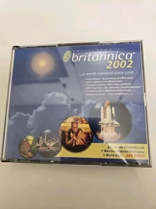 CD, Britannica 2002, Windows Version. Deluxe Edition, 42 Volumn Set. Brand New. - Picture 1 of 3
