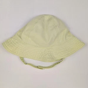 Gymboree Baby Sonnenhut 6-18M - hellgrün Baumwolle Krempe Mütze mit Kinnriemen - Bild 1 von 9