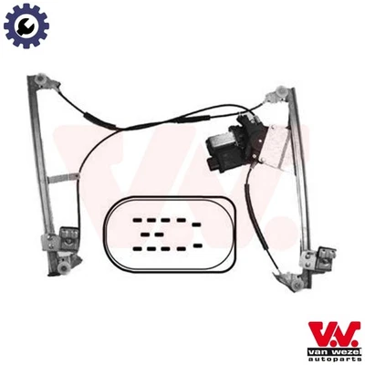 WINDOW REGULATOR 5825261 FOR VW AMF 1.4L 3cyl POLOAKU 1.7L AUC/ALD 1.0L 4cyl - Image 1 of 4