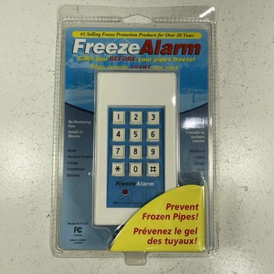 Control Products FA-B-CCA Basic FreezeAlarm with Voice Alarm New In Pkg-Sealed - Image 1 of 4