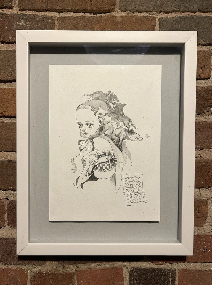 HERAKUT • Dibujo a lápiz original • Érase una vez, 2014 Foto 1 de 4