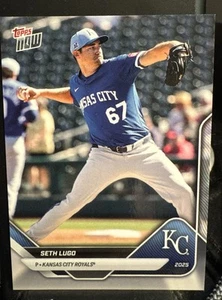 2025 MLB Topps Now Seth Lugo Kansas City Royals Road to Opening Day 2025 OD-100 - Picture 1 of 2