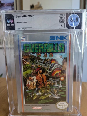 Guerrilla War Nintendo NES 1989 Video Game WATA Graded 8.5 A RARE! - Image 1 of 4