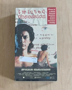 TWISTED OBSESSION (1989) Sealed VHS IVE Jeff Goldblum Erotic Thriller Mystery - Imagen 1 de 7