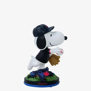 Snoopy Toronto Blue Jays 2024 Peanuts City Connect Bobblehead MLB Baseball - Picture 1 of 1