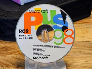ULTRA RARE: Microsoft Windows 98 Plus! RC0 Build 1722.1! (Beta) - Picture 1 of 1