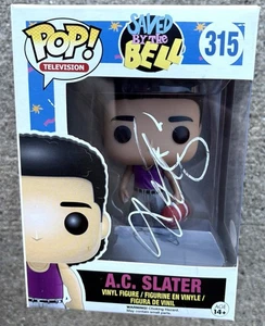 MARIO LOPEZ Saved By The Bell SIGNED Funko Pop JSA COA A.C. SLATER - Picture 1 of 7