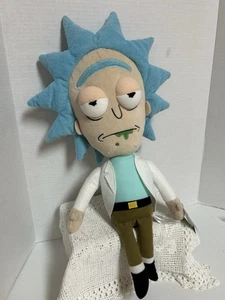 Peluche Rick Sanchez-Rick & Morty. Juguete de peluche. Natación para adultos. Dibujos animados. NUEVO CON ETIQUETAS 21"" Raro - Imagen 1 de 6