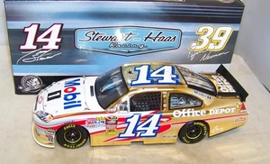 1:24 ACTION 2011 #14 MOBIL 1 OFFICE DEPOT GOLD SPEEDWAY SHOP TONY STEWART #4/49 - Picture 1 of 9