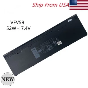 NEW Genuine 52Wh VFV59 WD52H FW2NM Battery For Dell Latitude 12 7000 E7240 E7250 - Picture 1 of 12
