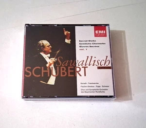 WOLFGANG SAWALLISCH "SCHUBERT SACRED WORKS" 4CD COMO NUEVO CD GEISTLICHE CHORWER - Picture 1 of 2