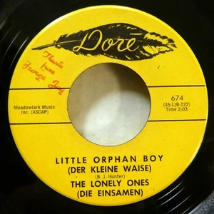 The LONELY ONES 45 Little Orphan Boy / Chalypso Delight DORE Mint- pop Jr 1334 - Imagen 1 de 2