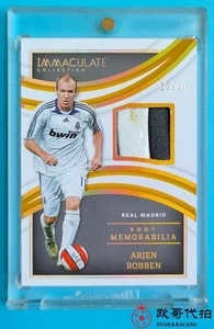 2022-23 Immaculate Real Madrid Arjen Robben Match-worn Boot Patch 10/10 SP - Picture 1 of 2