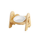 Adjustable Height Cat Dog Feeding Bowl Snack Food Water Dishes Pet With Stand