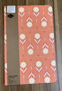 NEW DENIK WRITER'S JOURNAL/BOOK NOTEBOOK LINED-DAISY CHAIN JOURNAL - Picture 1 of 5