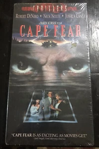 Cape Fear VHS 1991 sealed Robert DeNiro Nick Nolte Jessica Lange - Bild 1 von 3