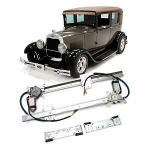 Power Window Kit 1928 Model A Sedan - Tudor Fordor Standard Deluxe A-400 Briggs - Picture 1 of 12