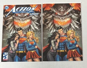 DC Comics ACTION COMICS #1000 VARIANTEN SET VIRGIN & TRADE KIRKHAM - Bild 1 von 1