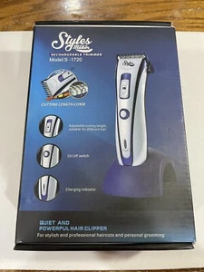 STYLES BY THE MAKER S-1720 RECHARGEABLE BEARD TRIMMER New Nib - Picture 1 of 1