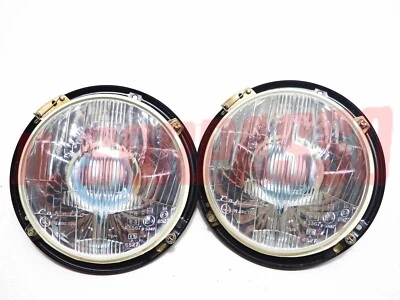 GRUPPI OTTICI FANALI + SEDI FARI FIAT 1100 D - R - 238 - 241 ORIGINALI CARELLO - Изображение 1 из 4