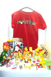 Lote coleccionable vintage Peanuts Woostock y Snoopy 55 piezas - Imagen 1 de 18