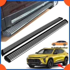 Fits for Chevrolet Holden Trax 2023 2024 Side Steps Pedal Running Board Nerf Bar - Picture 1 of 6
