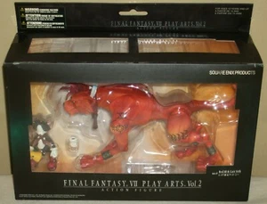 Final Fantasy 7 VII RedXIII 13 Cait Sith Play Arts figure bambole Square Enix nuove con scatola - Foto 1 di 12