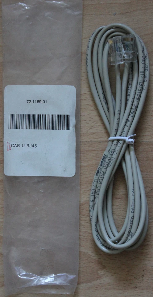 Cavo di configurazione Cisco 72-1169-01 CAB-U-RJ45 - Immagine 1 di 1