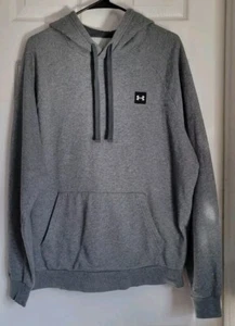 Under Armour Rival Poly Cotton Hoodie Herren Large grau - Bild 1 von 5