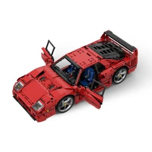 MOC-140404 Rear-wheel-drive Sports Car With Interior 3580 Pieces for 18+ - Picture 1 of 7