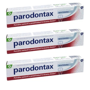 3 dentifricio sbiancante sbiancante Parodontax sbiancante contro il sanguinamento delle gengive 75 ml - Foto 1 di 1