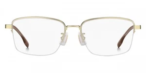 NEW AND AUTHENTIC BOSS 1474/F AOZ  Matte Gold  55  17  145 - Picture 1 of 2